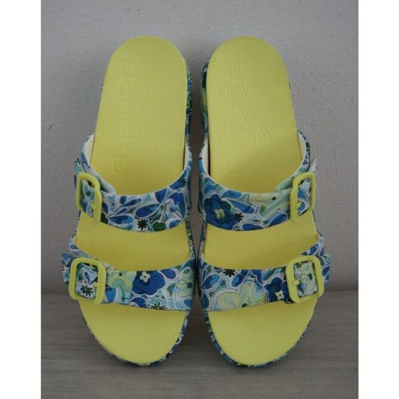 Dansko 13079 Women's Sz 41- US 10.5/11 Hippy Floral Kandi Slip-On Sandals $85 - Picture 3 of 14